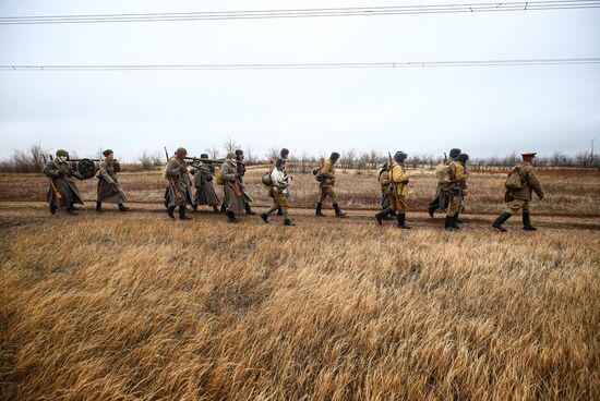 Военно-историческая реконструкция "Переломный Сталинград" в Волгоградской области