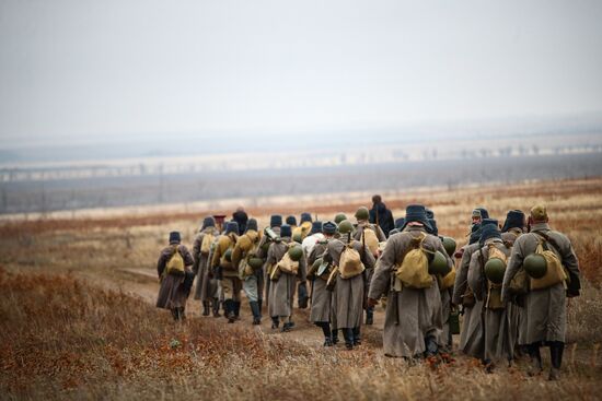 Военно-историческая реконструкция "Переломный Сталинград" в Волгоградской области