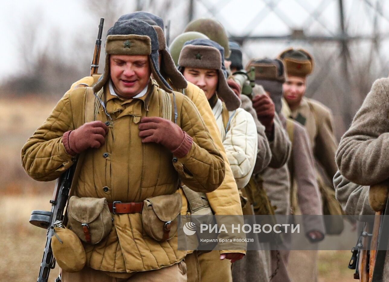 Военно-историческая реконструкция "Переломный Сталинград" в Волгоградской области