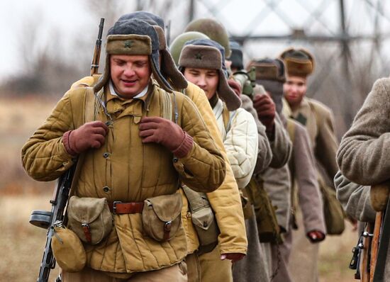 Военно-историческая реконструкция "Переломный Сталинград" в Волгоградской области