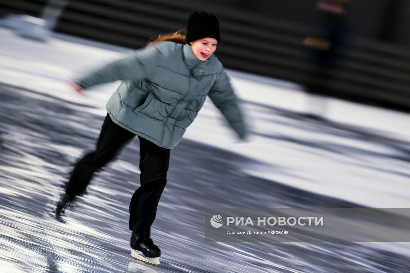 Открытие катка на Новой Голландии в Санкт-Петербурге