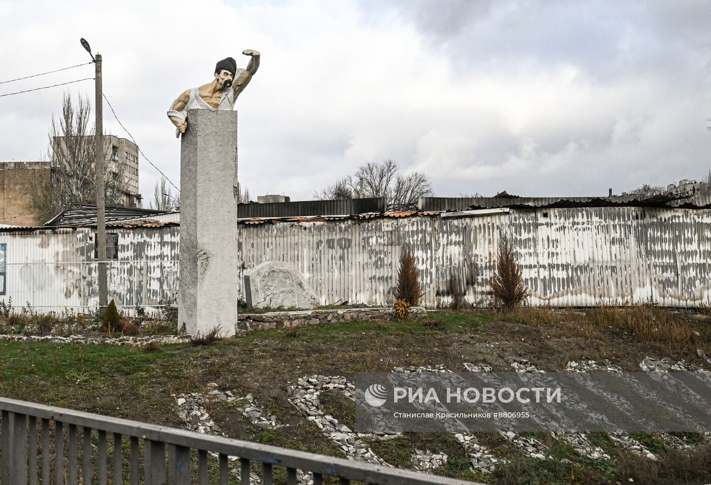 Освобожденный город Селидово в ДНР