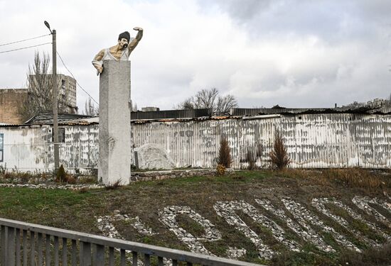 Освобожденный город Селидово в ДНР