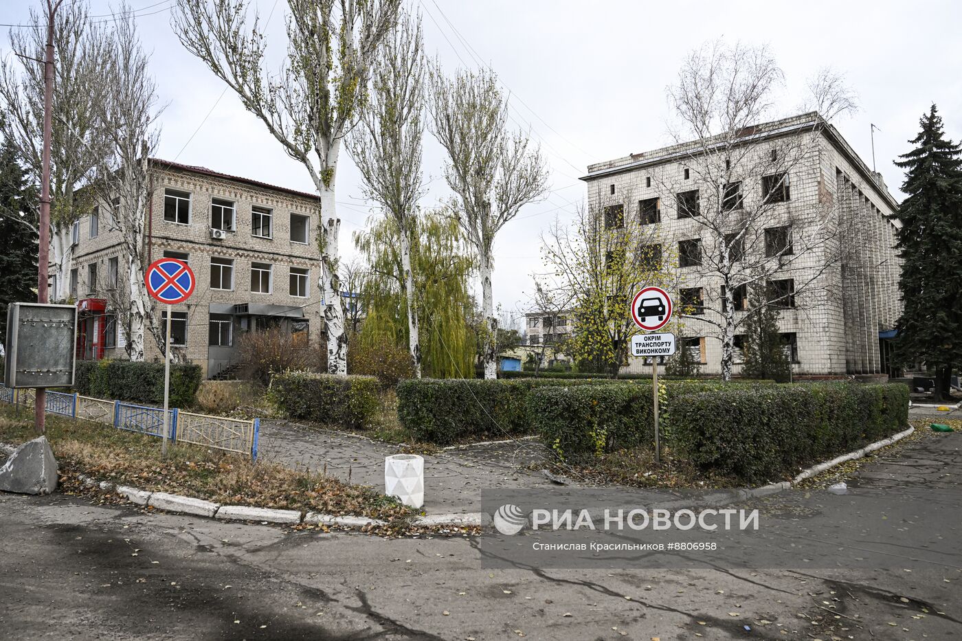 Освобожденный город Селидово в ДНР