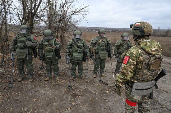 Разминирование Селидово в ДНР 91-м инженерно-саперным полком группировки войск "Центр"