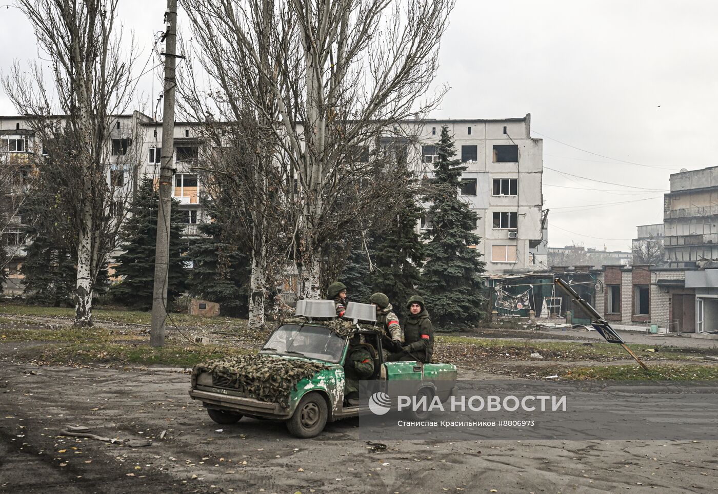 Освобожденный город Селидово в ДНР