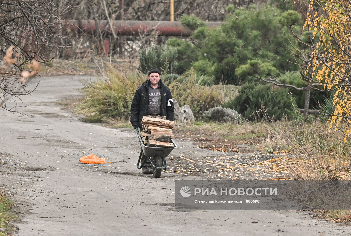 Освобожденный город Селидово в ДНР