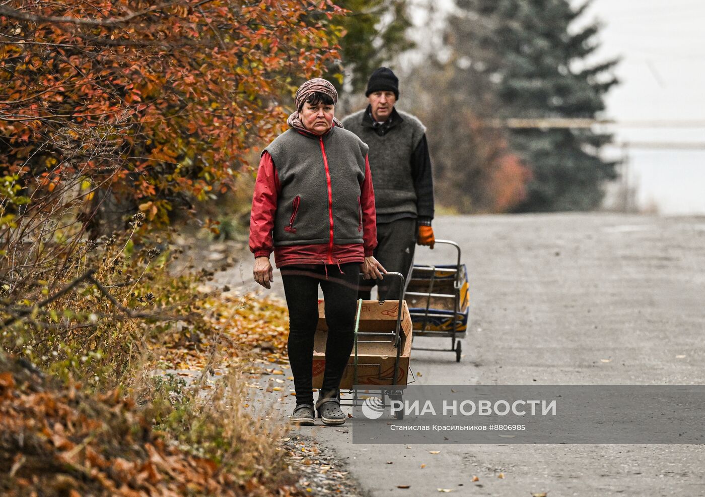 Освобожденный город Селидово в ДНР