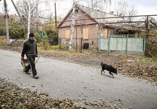 Освобожденный город Селидово в ДНР