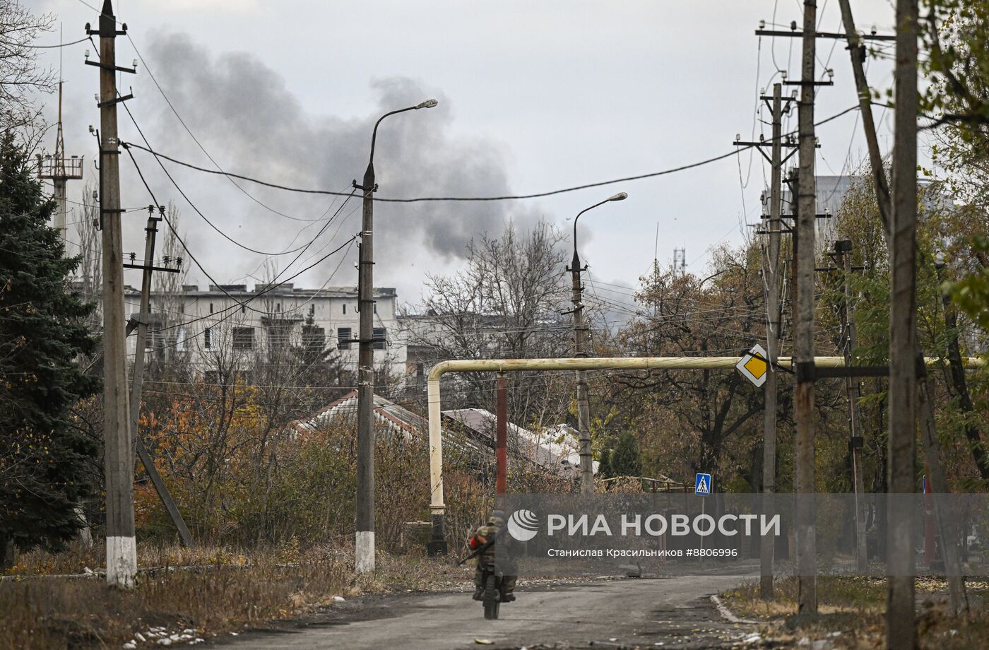 Освобожденный город Селидово в ДНР