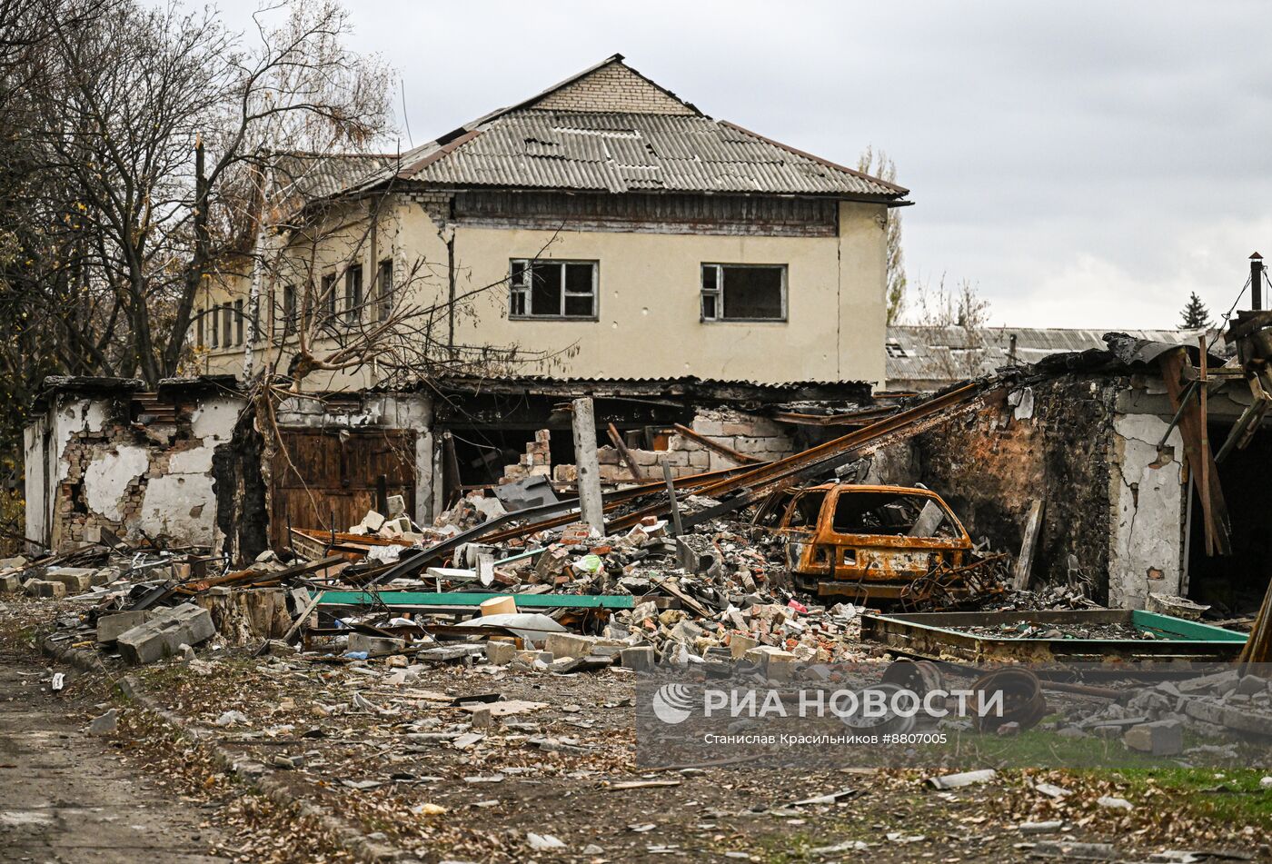 Освобожденный город Селидово в ДНР