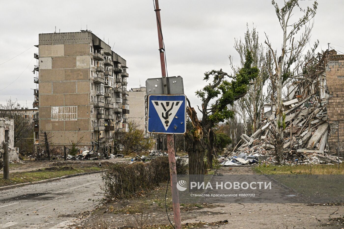 Освобожденный город Селидово в ДНР