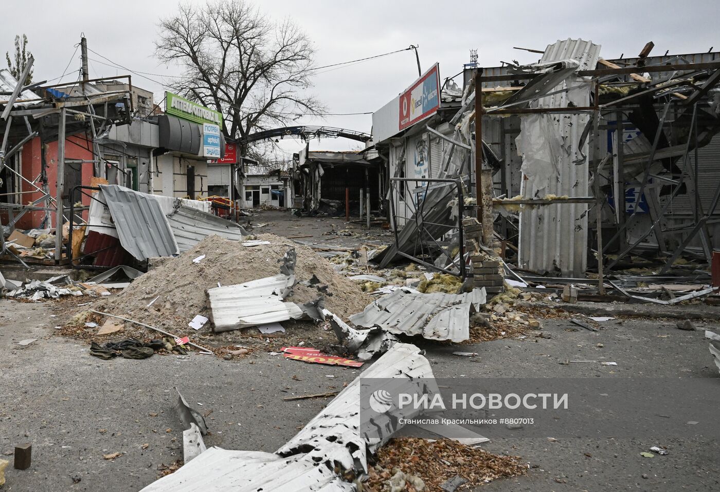 Освобожденный город Селидово в ДНР