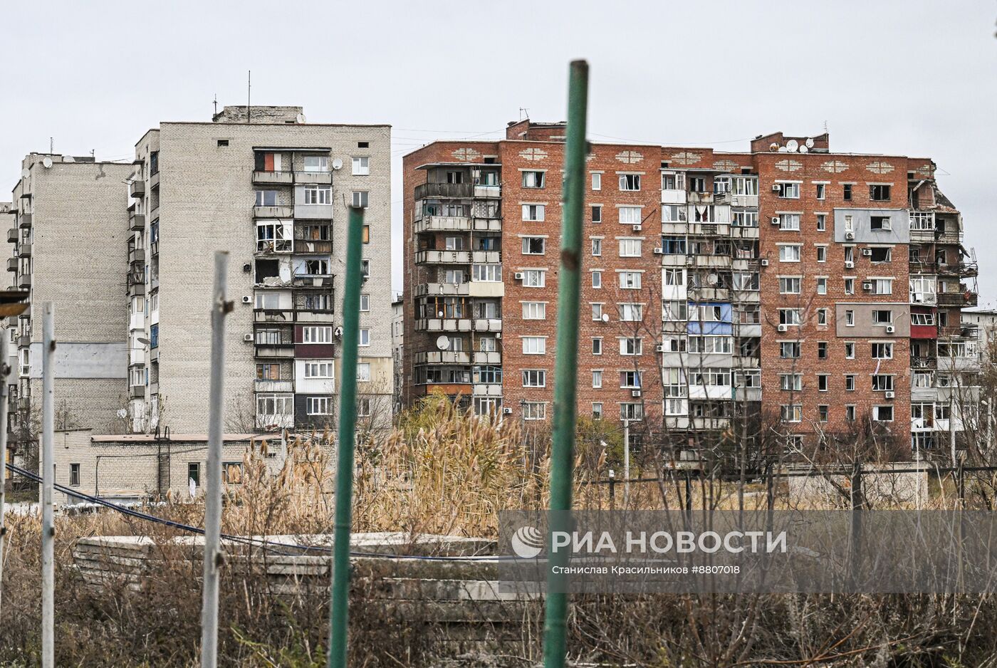 Освобожденный город Селидово в ДНР