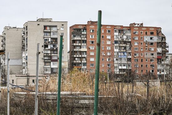 Освобожденный город Селидово в ДНР