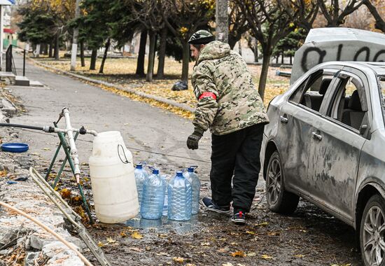 Освобожденный город Селидово в ДНР