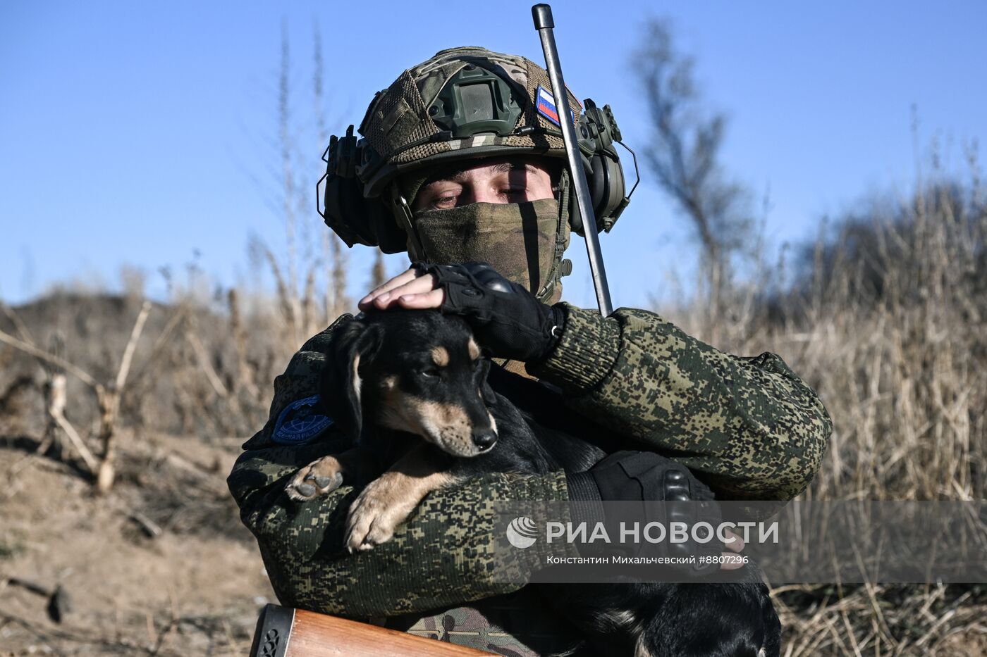 Работа мобильной группы воздушного наблюдения в Запорожской области