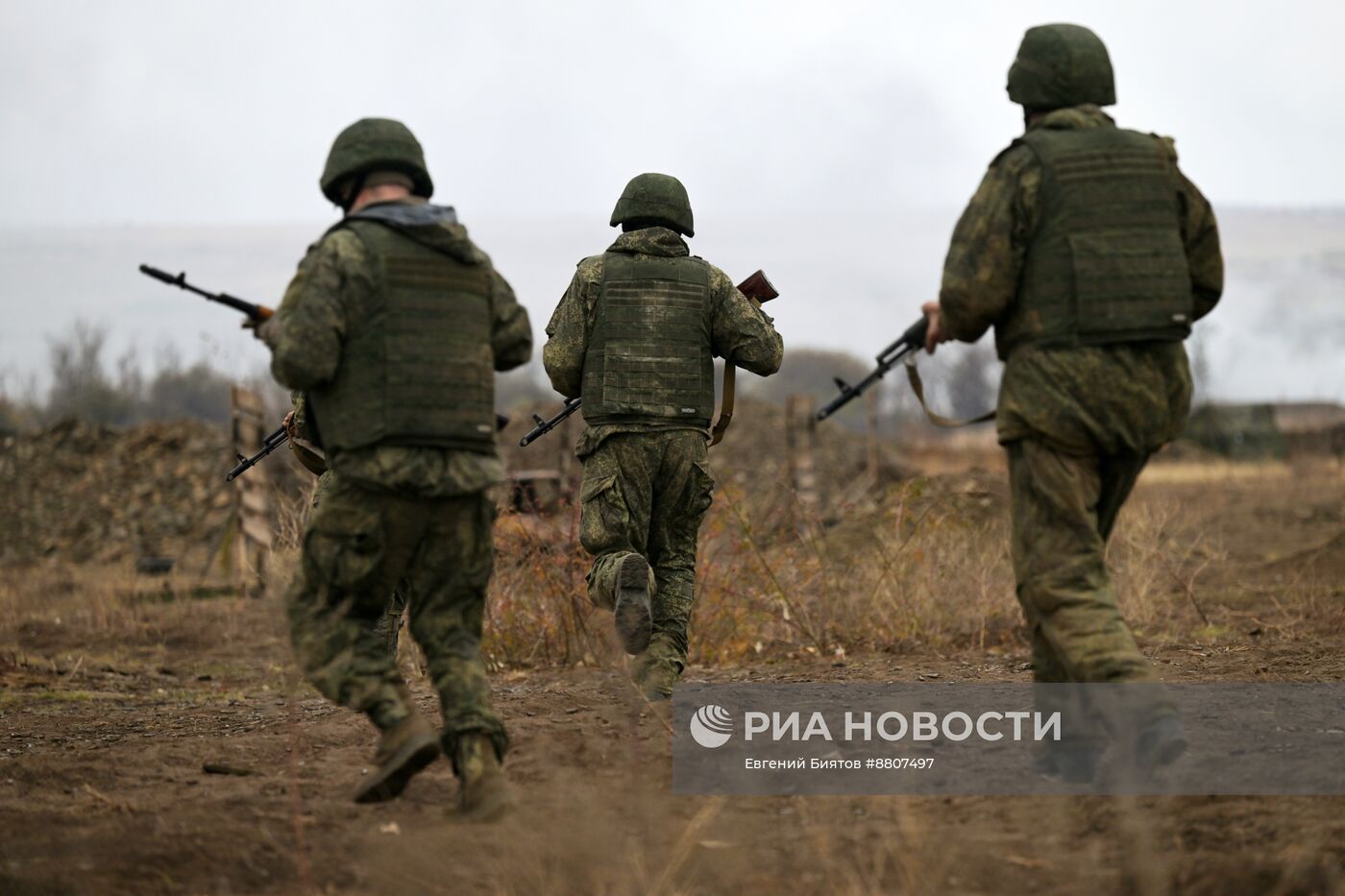 Боевая подготовка штурмовых подразделений 30-й мотострелковой бригады ЦВО в ДНР