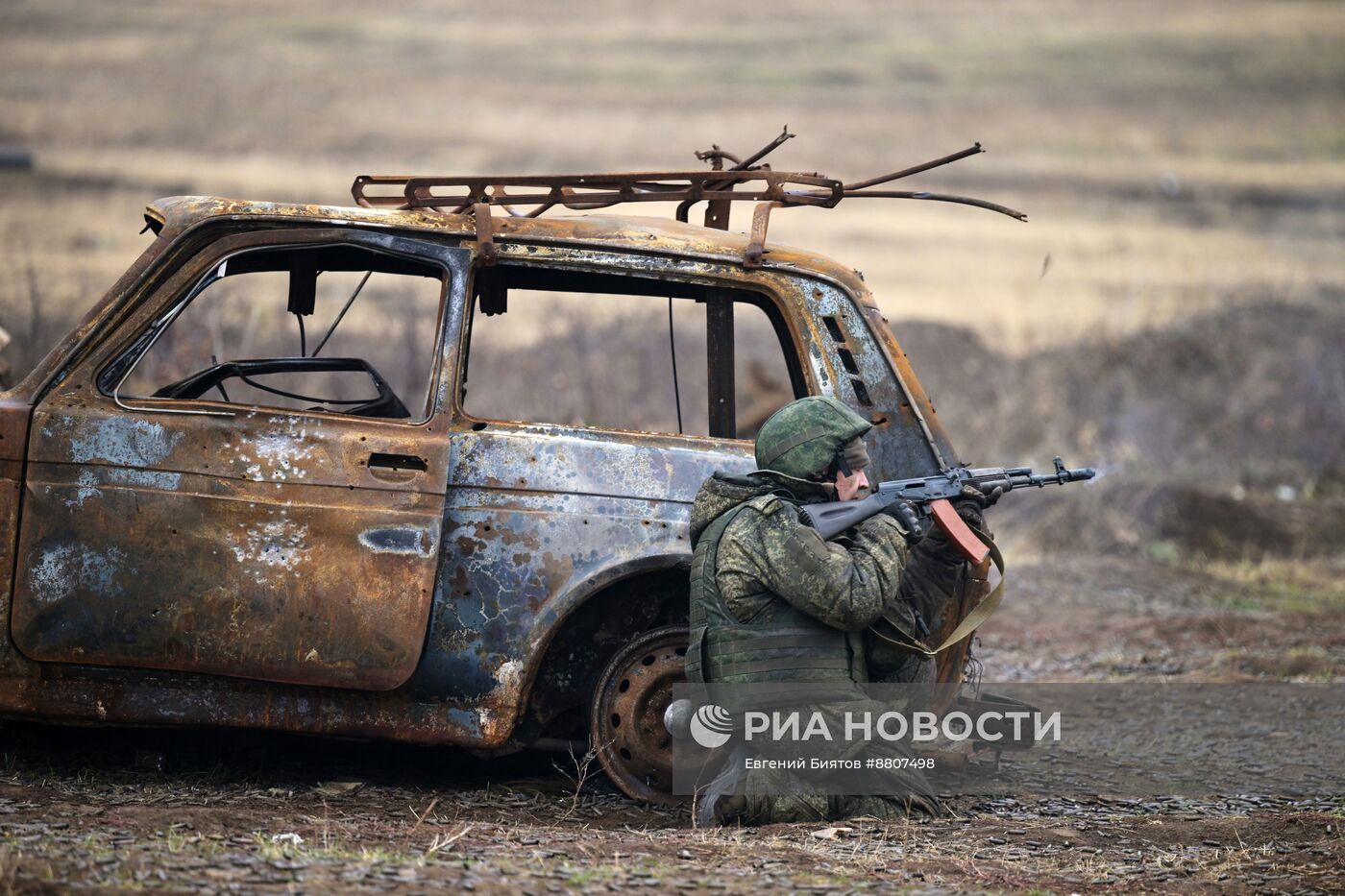 Боевая подготовка штурмовых подразделений 30-й мотострелковой бригады ЦВО в ДНР