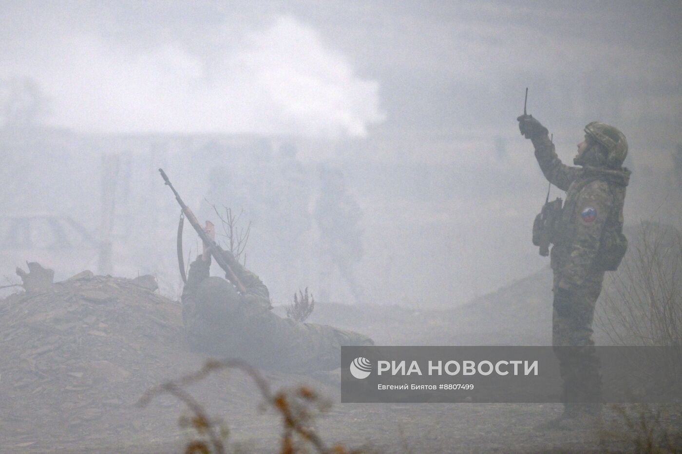 Боевая подготовка штурмовых подразделений 30-й мотострелковой бригады ЦВО в ДНР