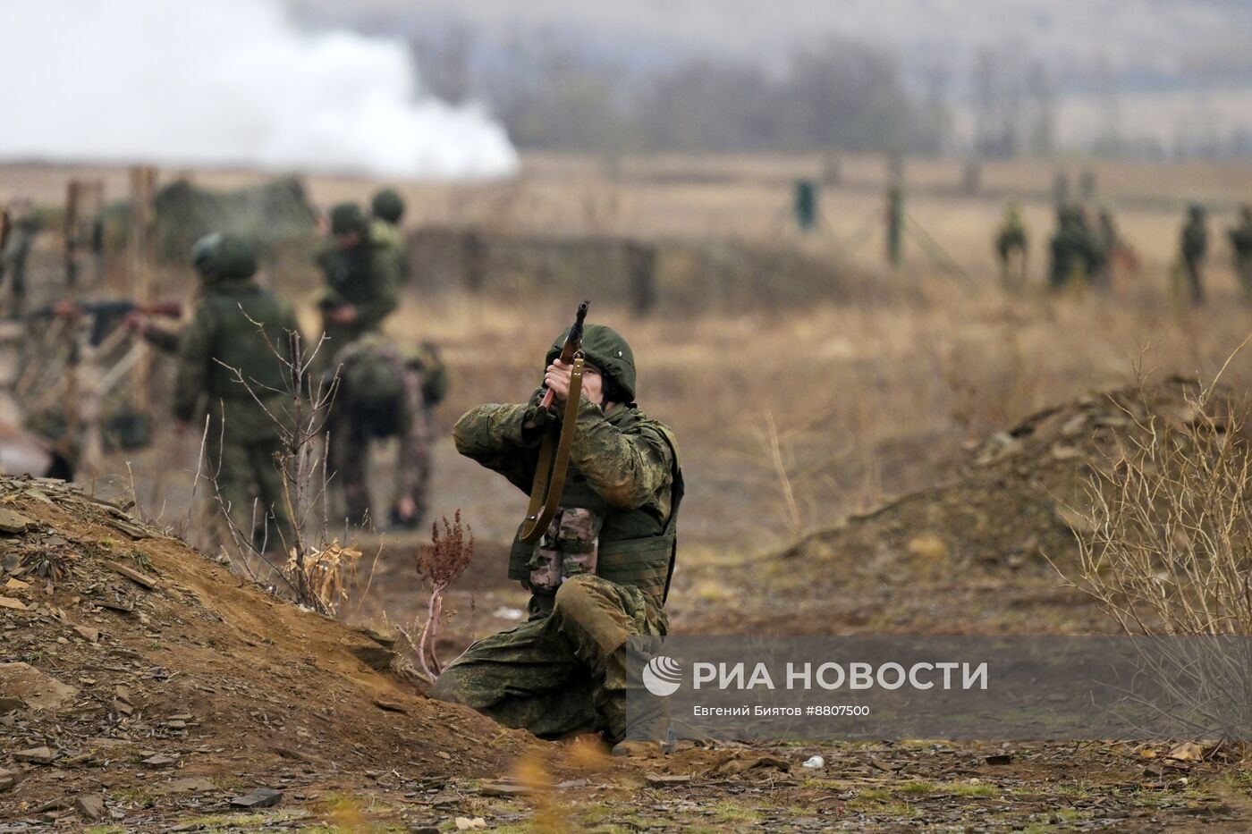 Боевая подготовка штурмовых подразделений 30-й мотострелковой бригады ЦВО в ДНР