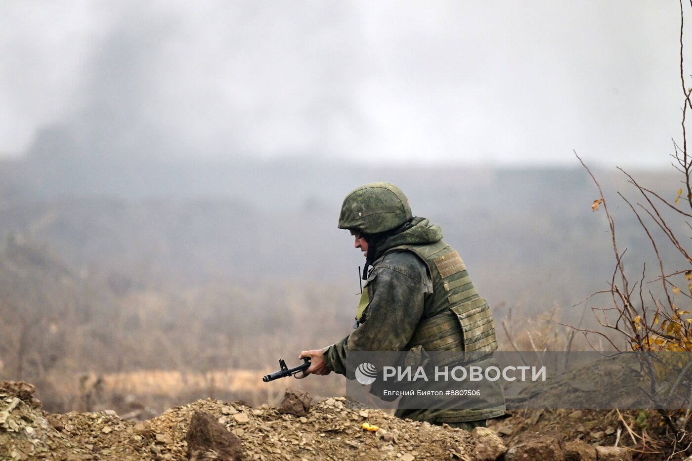 Боевая подготовка штурмовых подразделений 30-й мотострелковой бригады ЦВО в ДНР