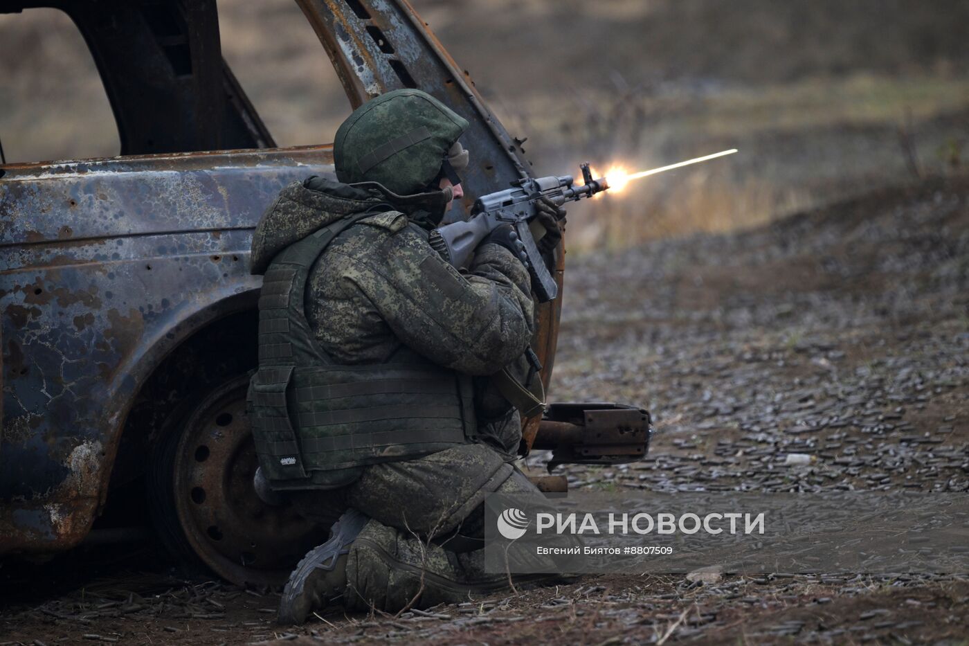 Боевая подготовка штурмовых подразделений 30-й мотострелковой бригады ЦВО в ДНР