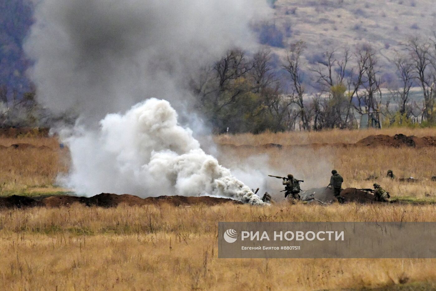 Боевая подготовка штурмовых подразделений 30-й мотострелковой бригады ЦВО в ДНР