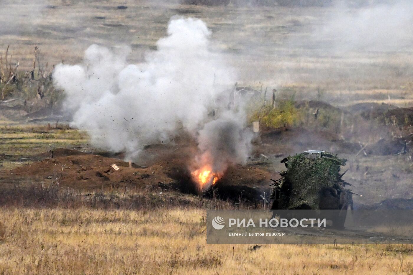 Боевая подготовка штурмовых подразделений 30-й мотострелковой бригады ЦВО в ДНР