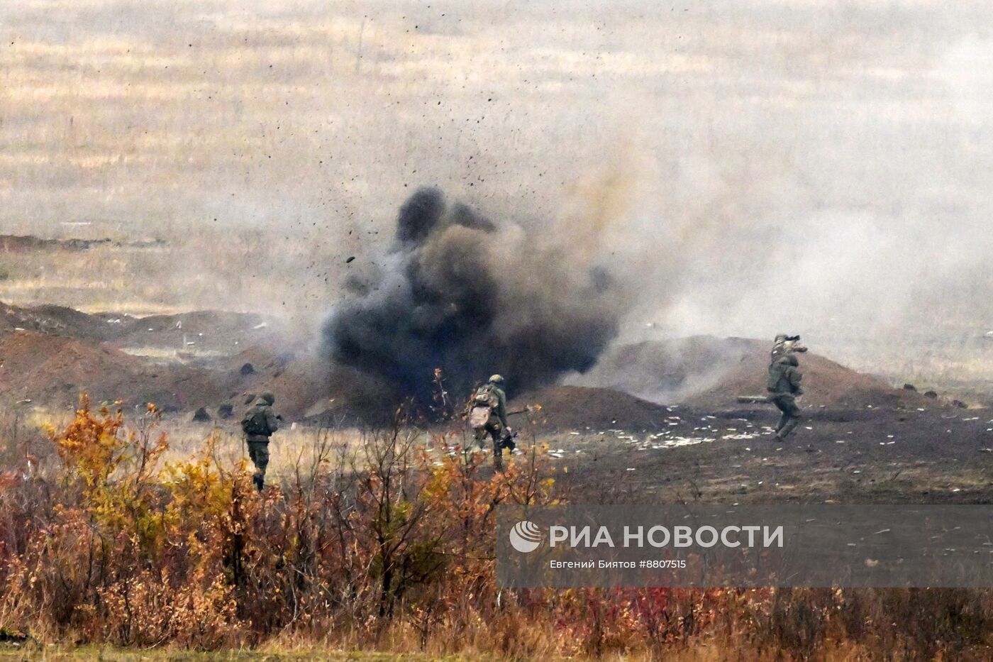 Боевая подготовка штурмовых подразделений 30-й мотострелковой бригады ЦВО в ДНР