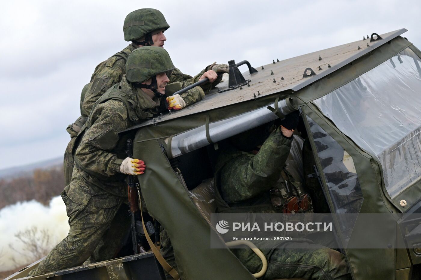 Боевая подготовка штурмовых подразделений 30-й мотострелковой бригады ЦВО в ДНР