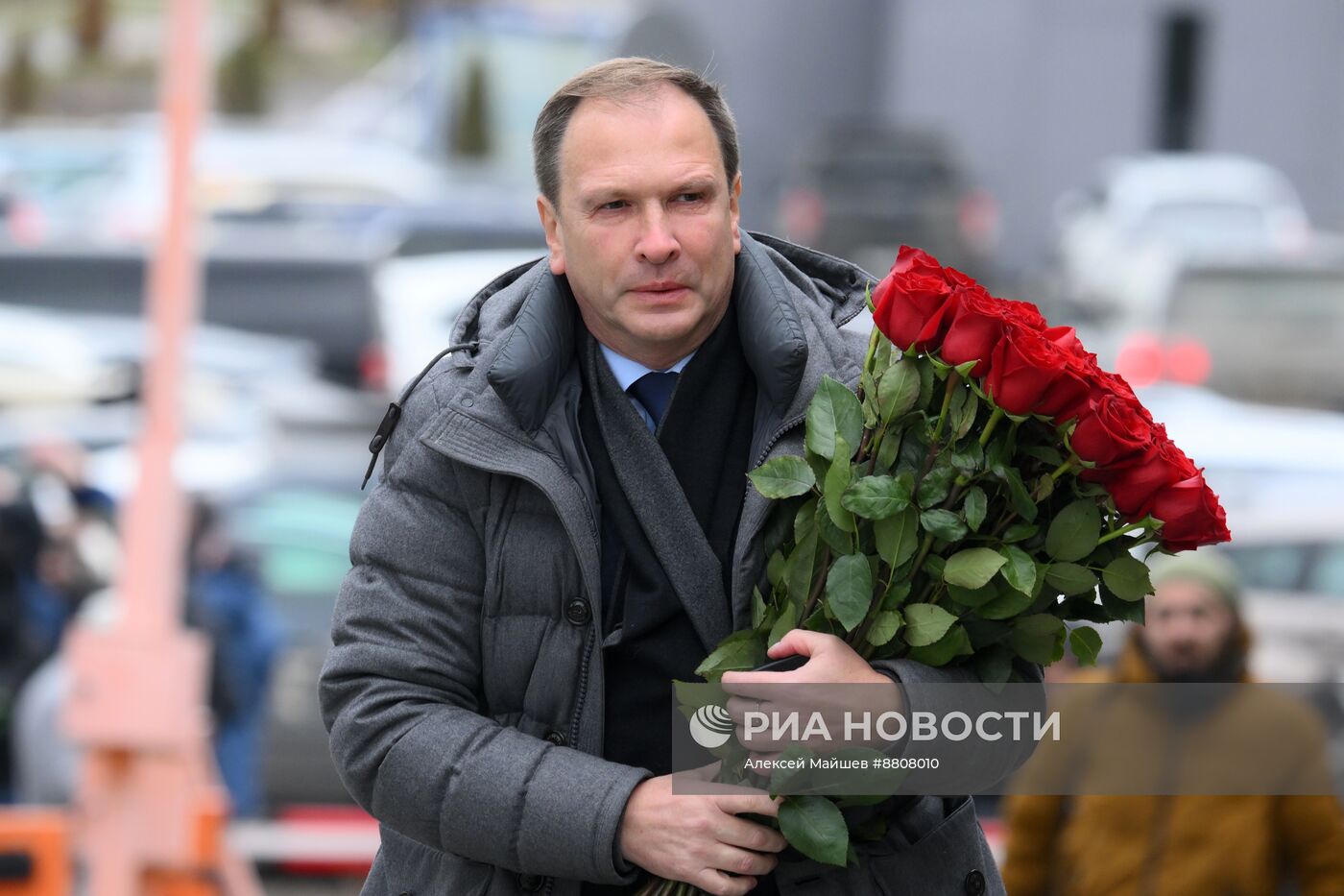 Прощание с певцом Владимиром Левкиным