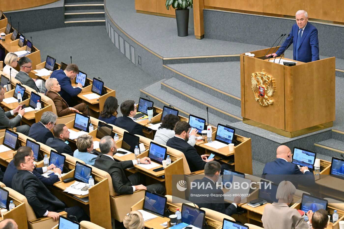 Пленарное заседание Госдумы РФ  