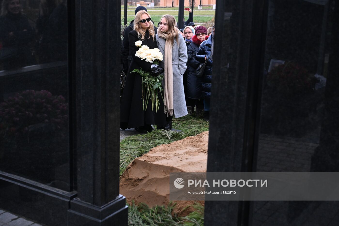 Прощание с певцом Владимиром Левкиным