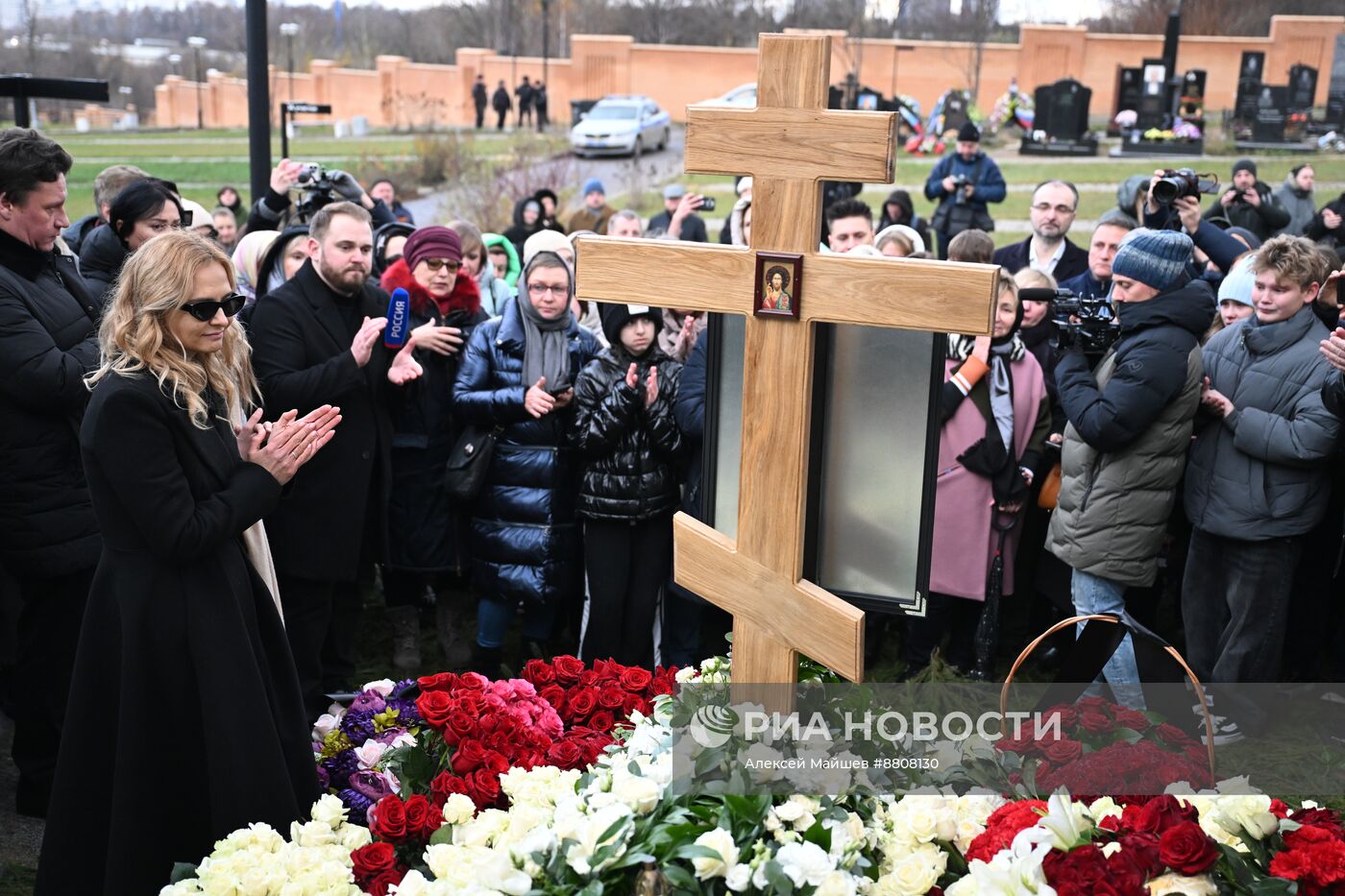 Прощание с певцом Владимиром Левкиным