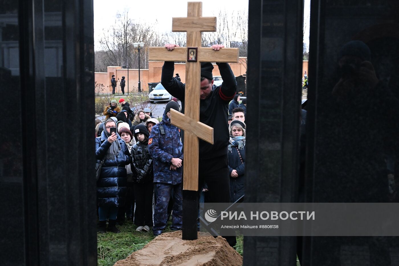 Прощание с певцом Владимиром Левкиным