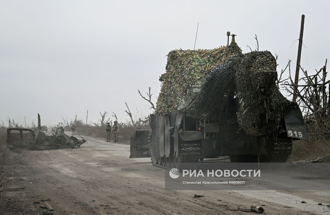 Расчистка и разминирование дорог в Покровском районе ДНР саперами 12-й инженерно-саперной бригады группировки войск "Центр" 