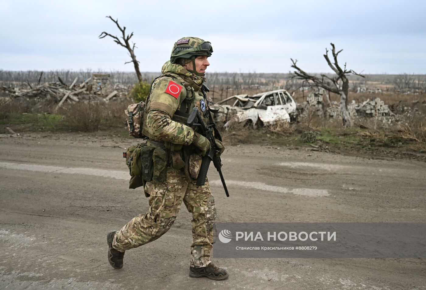 Расчистка и разминирование дорог в Покровском районе ДНР саперами 12-й инженерно-саперной бригады группировки войск "Центр" 