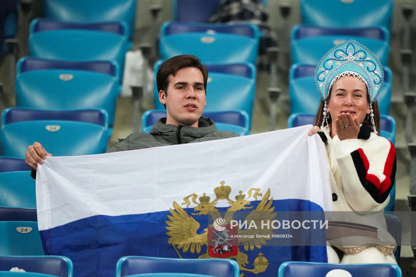 Футбол. Товарищеский матч Россия – Сирия