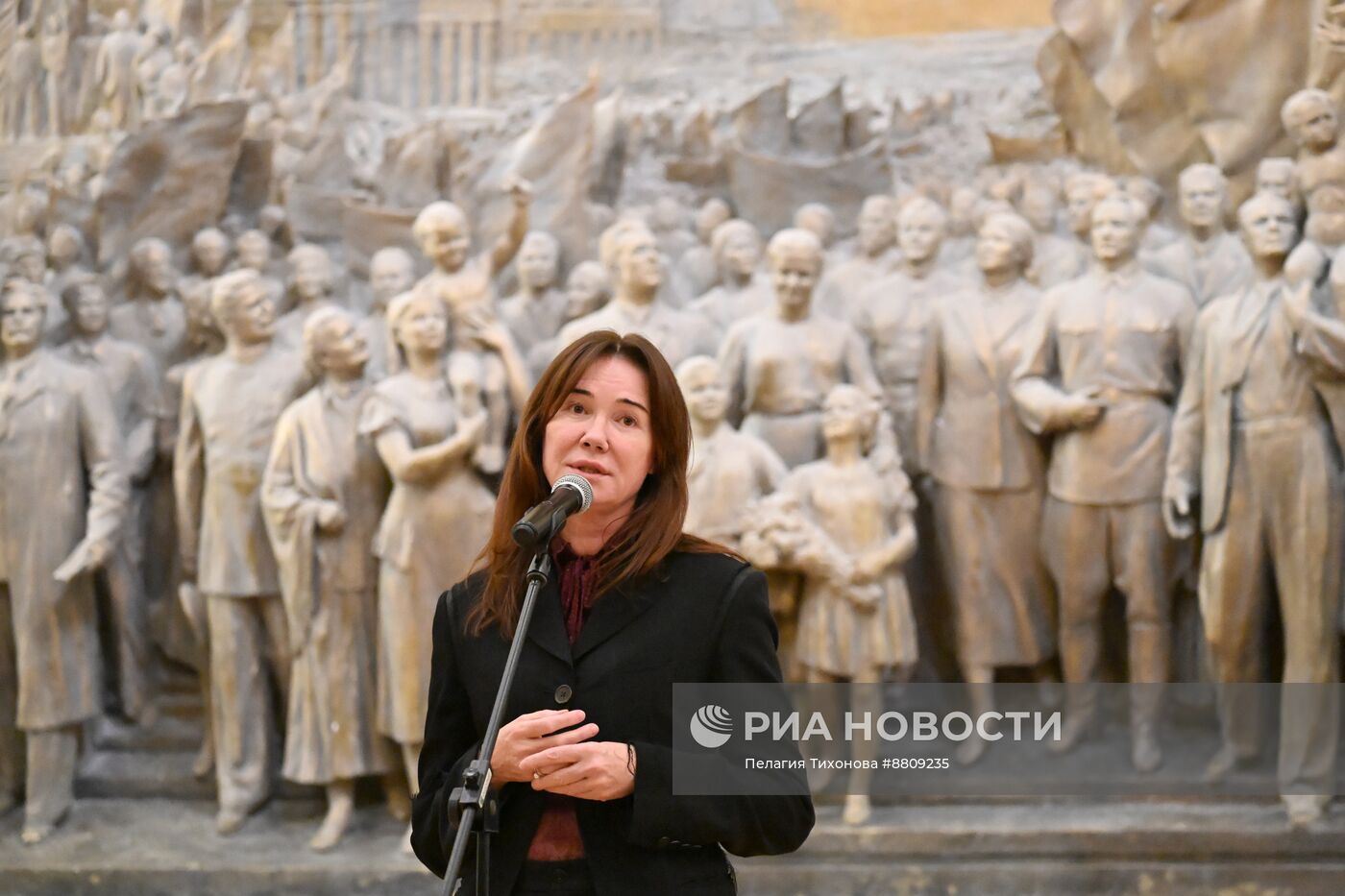 Открытие выставки Третьяковской галереи на ВДНХ