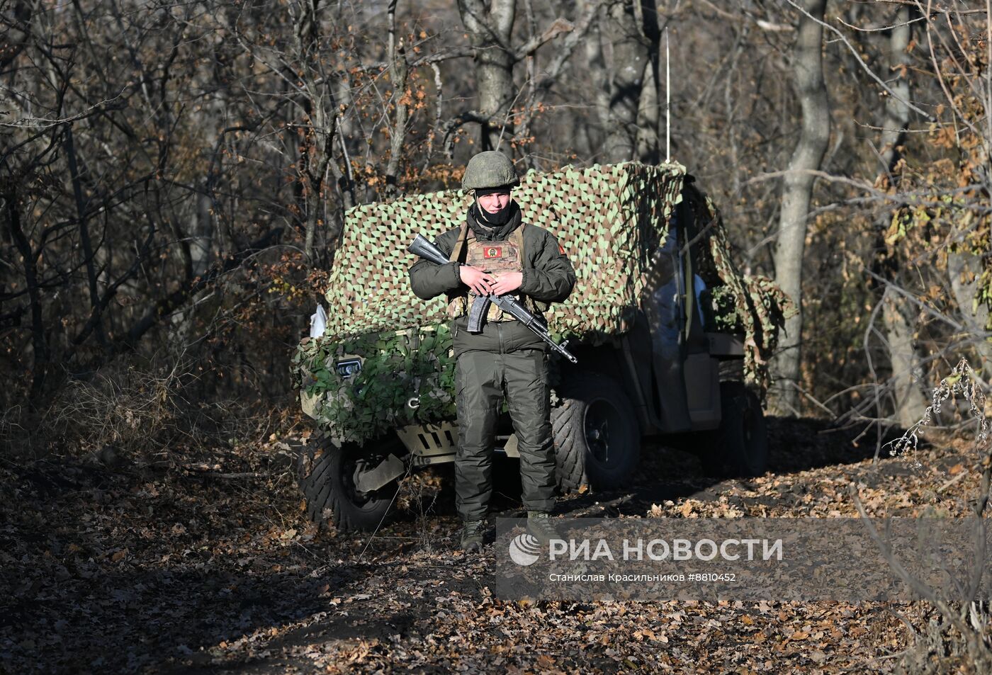 Боевое дежурство расчета "БУК-М2" группировки войск "Центр" на Красноармейском направлении