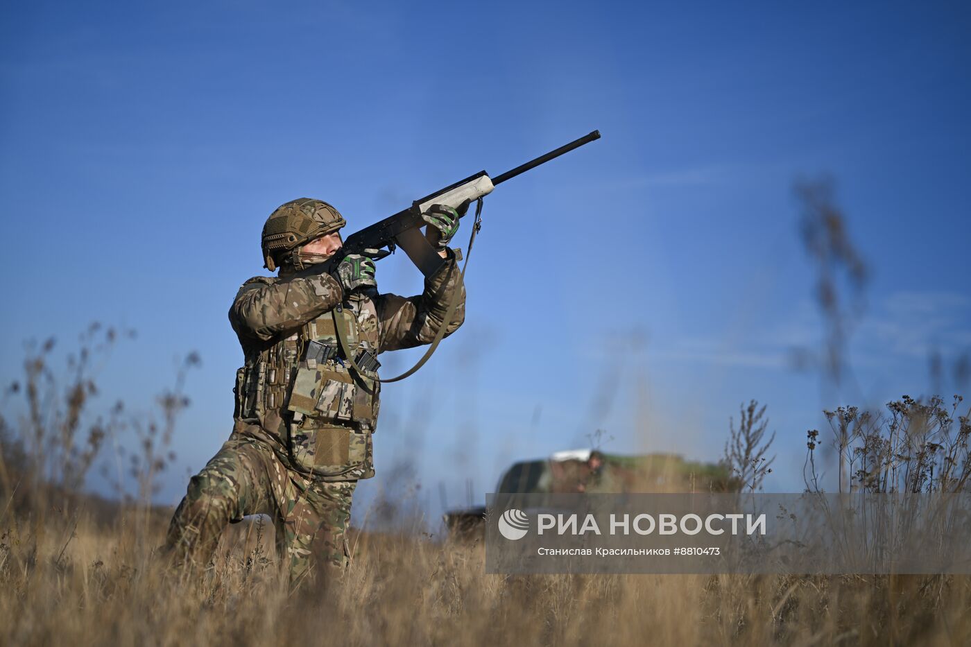 Боевое дежурство расчета "БУК-М2" группировки войск "Центр" на Красноармейском направлении