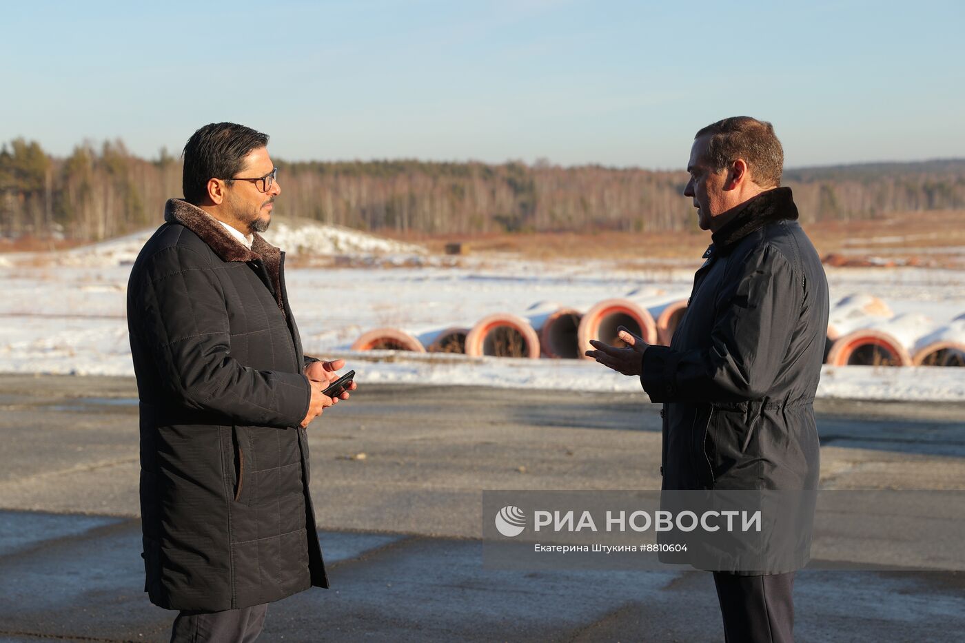 Рабочая поездка зампреда Совбеза РФ Д. Медведева в Уральский федеральный округ