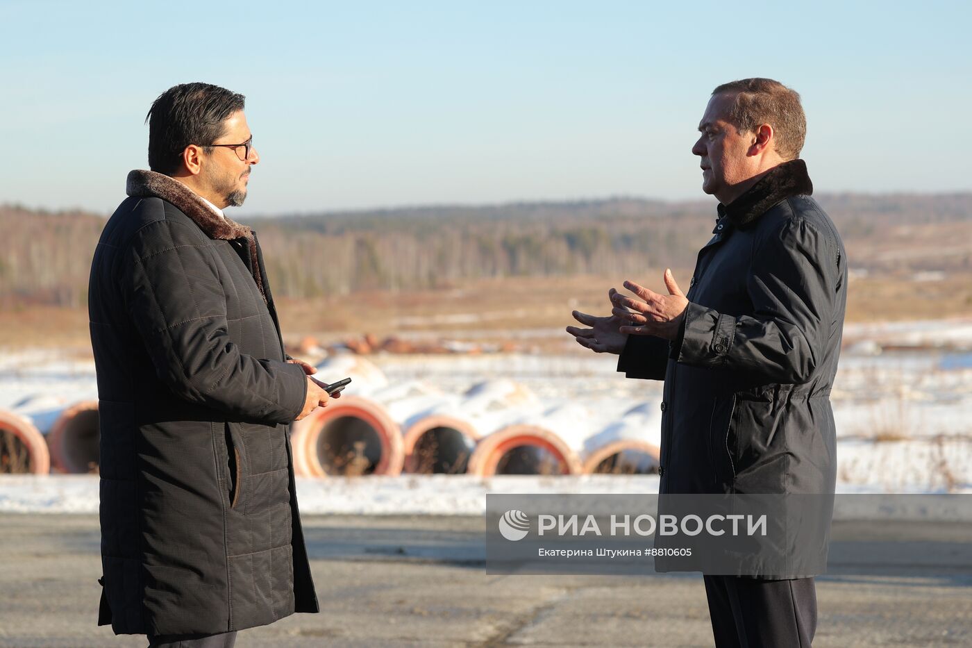 Рабочая поездка зампреда Совбеза РФ Д. Медведева в Уральский федеральный округ