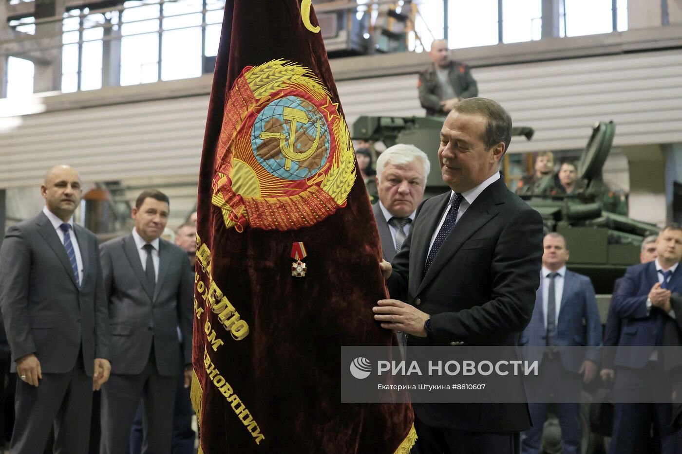 Рабочая поездка зампреда Совбеза РФ Д. Медведева в Уральский федеральный округ