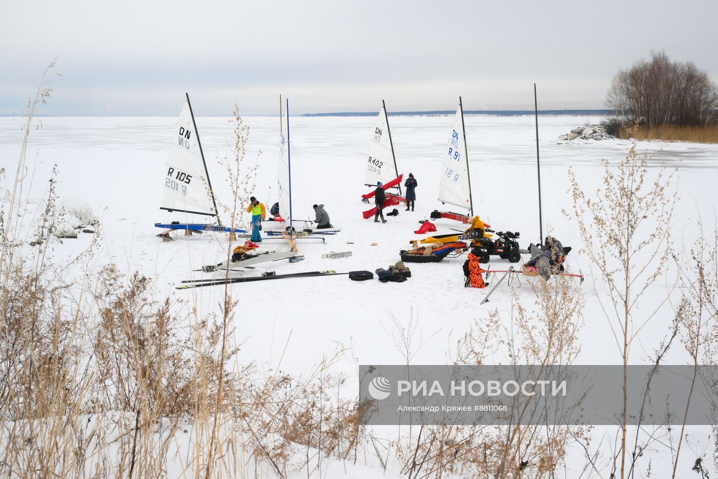 Буерный спорт в Новосибирской области