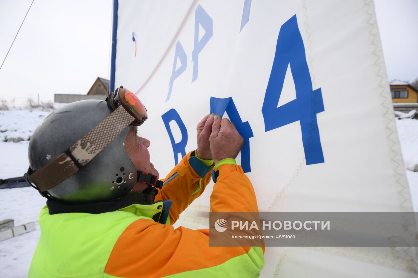 Буерный спорт в Новосибирской области