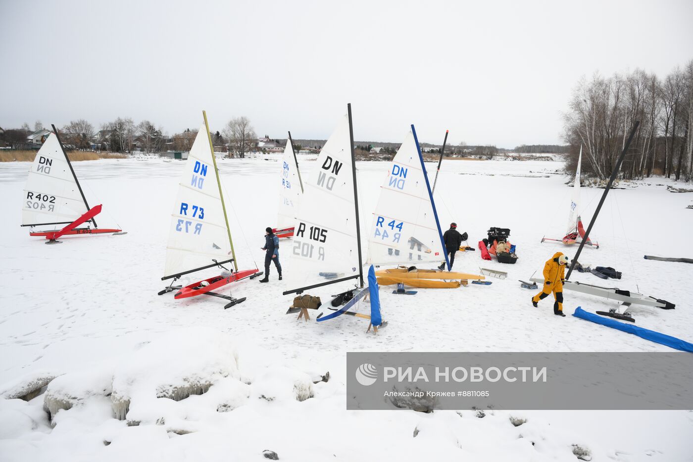 Буерный спорт в Новосибирской области