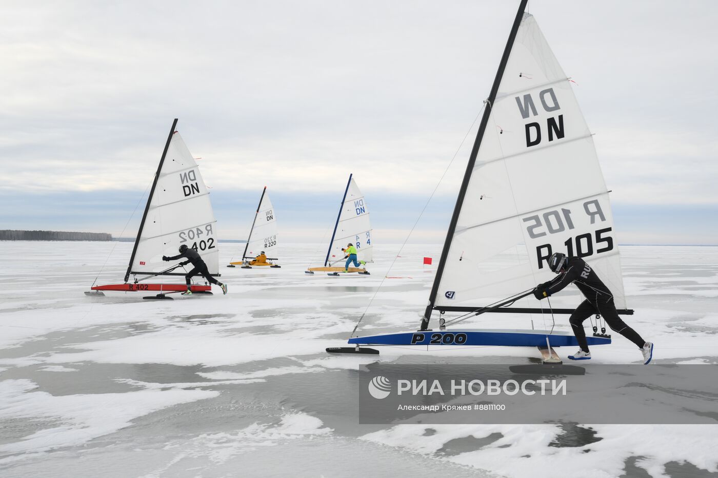 Буерный спорт в Новосибирской области