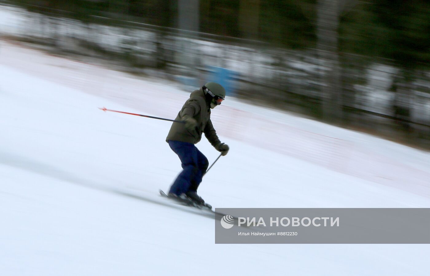 Открытие зимнего сезона в фанпарке "Бобровый лог" в Красноярске